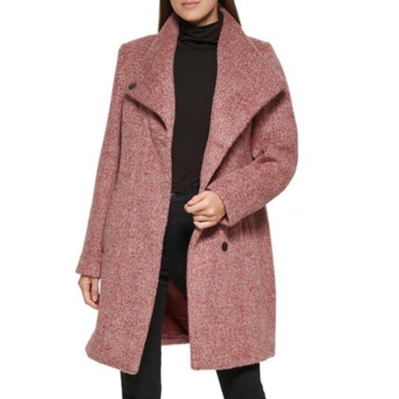 Kenneth Cole New York Elli Wool Coat New With Tags - Picture 1 of 11